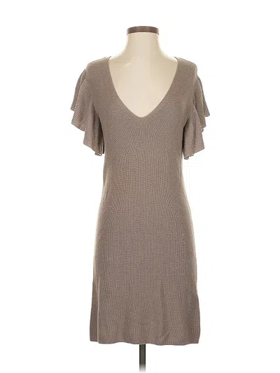 Pre-owned Express Casual Dress In Gray