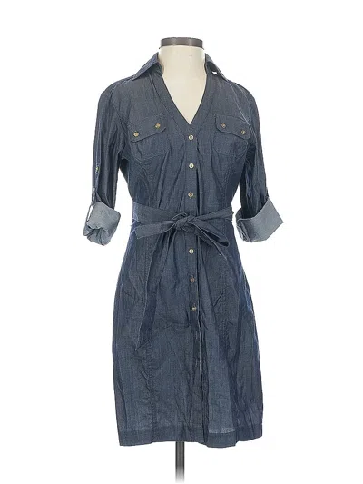 Pre-owned Express Casual Dress In Gray