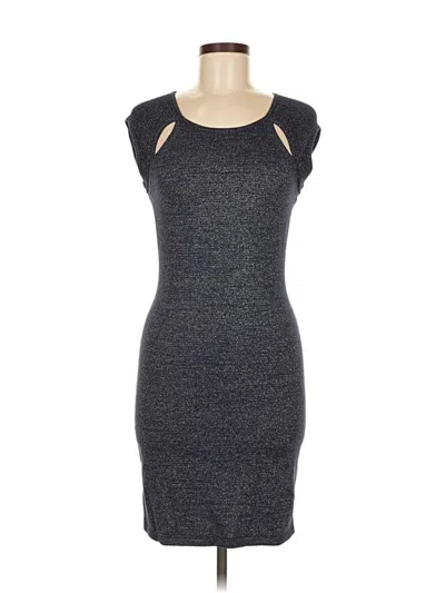 Pre-owned Express Casual Dress In Gray