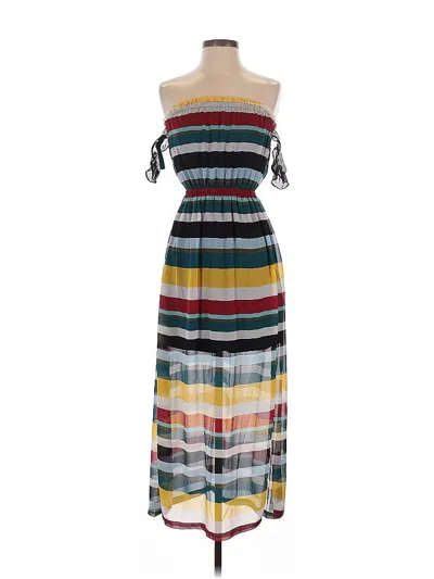 Pre-owned Express Casual Dress In Gray