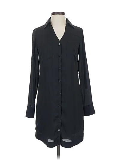 Pre-owned Express Casual Dress In Gray