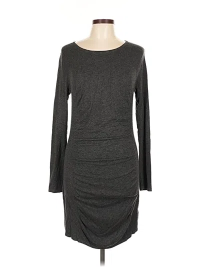 Pre-owned Express Casual Dress In Gray