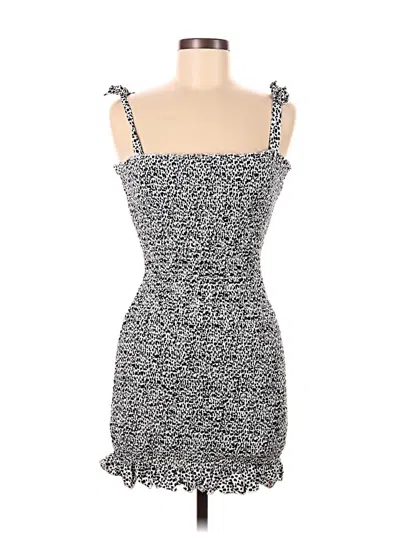Pre-owned Express Casual Dress In Gray