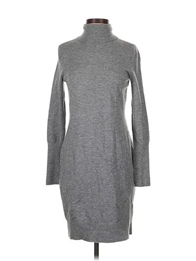 Pre-owned Express Casual Dress In Gray