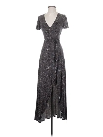 Pre-owned Express Casual Dress In Gray