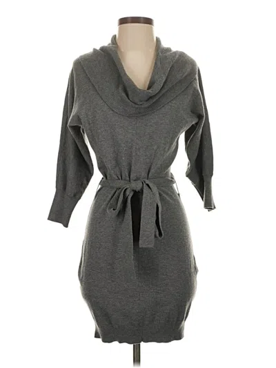 Express Casual Dress In Gray
