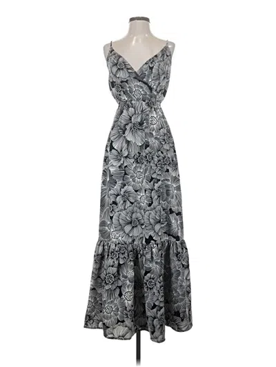 Pre-owned Express Casual Dress In Gray