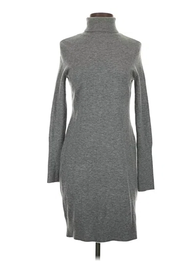 Pre-owned Express Casual Dress In Gray