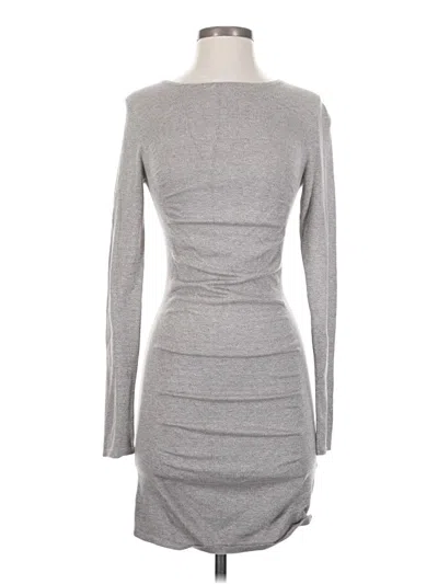 Pre-owned Express Casual Dress In Gray