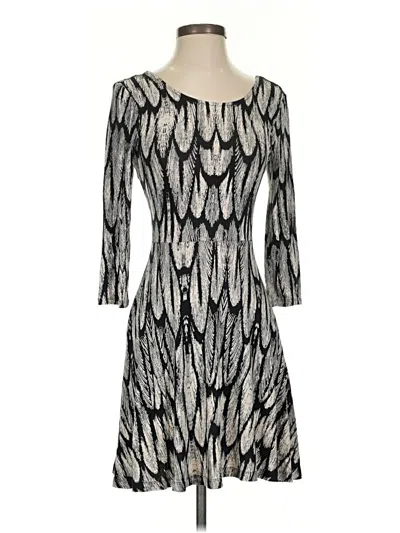 Pre-owned Express Casual Dress In Gray