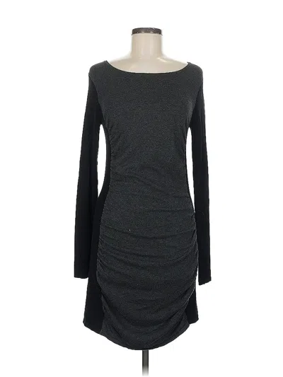 Pre-owned Express Casual Dress In Gray