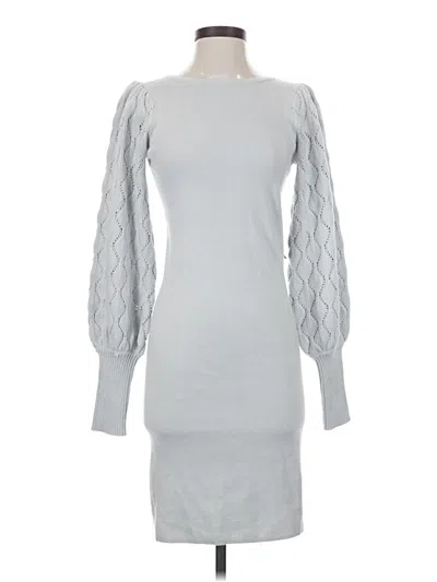 Pre-owned Express Casual Dress In Gray