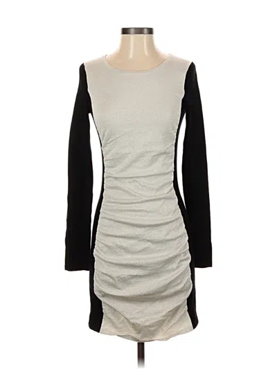 Pre-owned Express Casual Dress In Gray