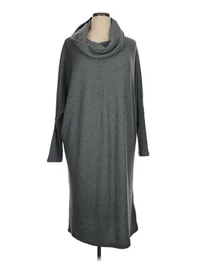 Pre-owned Express Casual Dress In Gray