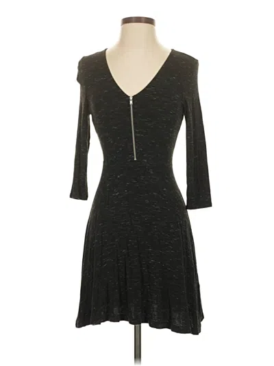 Pre-owned Express Casual Dress In Gray