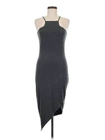 Pre-owned Express Casual Dress In Gray