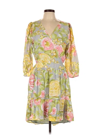 Pre-owned Express Casual Dress In Gray