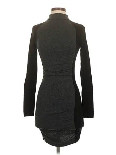 Pre-owned Express Casual Dress In Gray