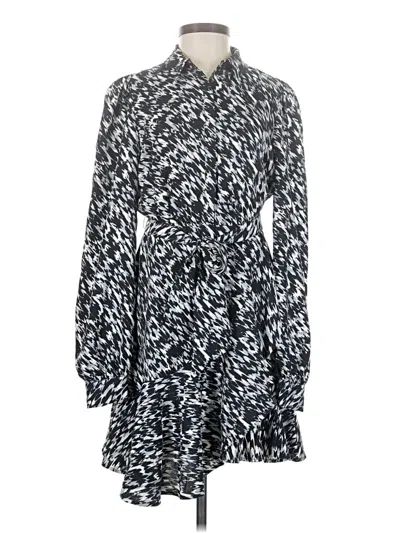 Pre-owned Express Casual Dress In Gray