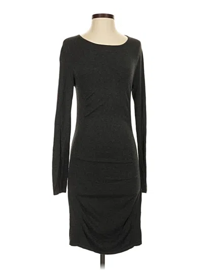 Pre-owned Express Casual Dress In Gray