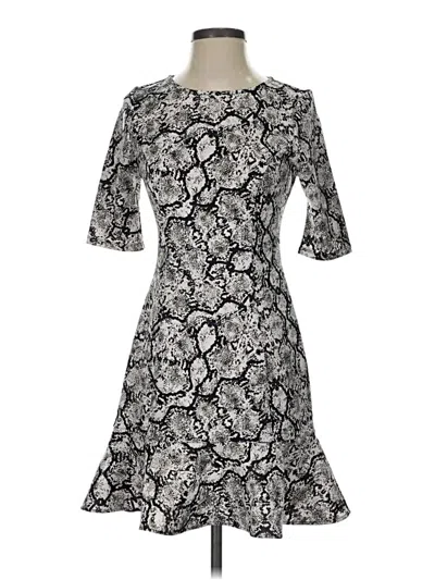 Pre-owned Express Casual Dress In Gray