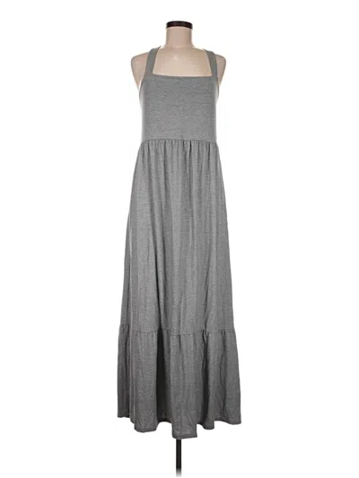 Pre-owned Express Casual Dress In Gray