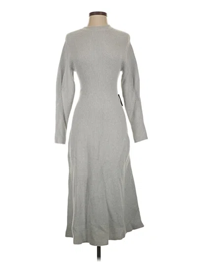 Pre-owned Express Casual Dress In Gray