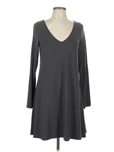 Pre-owned Express Casual Dress In Gray
