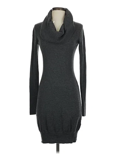 Pre-owned Express Casual Dress In Gray