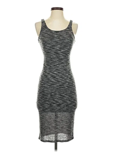 Pre-owned Express Casual Dress In Gray