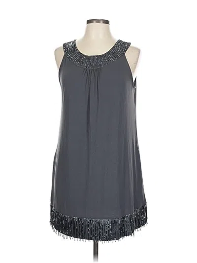 Pre-owned Express Casual Dress In Gray