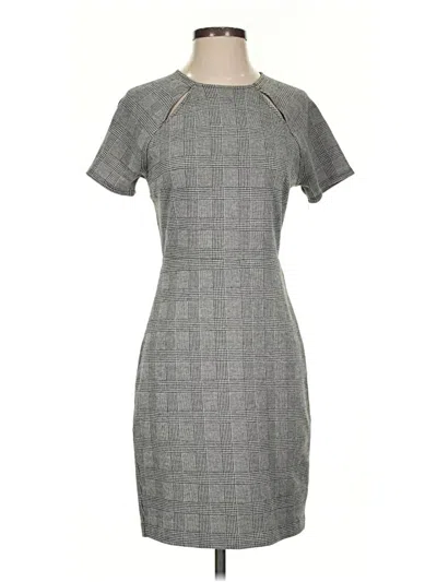 Pre-owned Express Casual Dress In Gray
