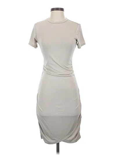 Pre-owned Express Casual Dress In Gray