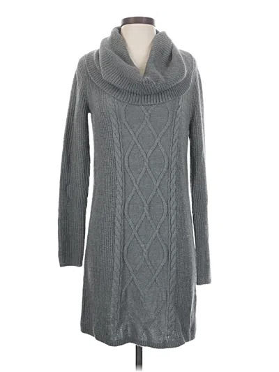 Pre-owned Express Casual Dress In Gray