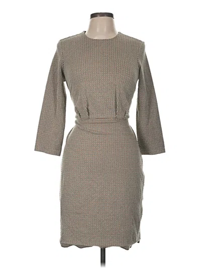 Pre-owned Express Casual Dress In Gray