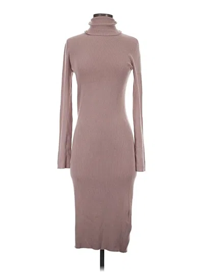 Pre-owned Express Casual Dress In Gray