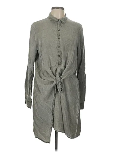 Pre-owned Express Casual Dress In Gray