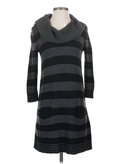 Pre-owned Express Casual Dress In Gray