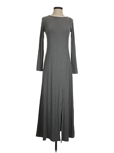 Pre-owned Express Casual Dress In Gray