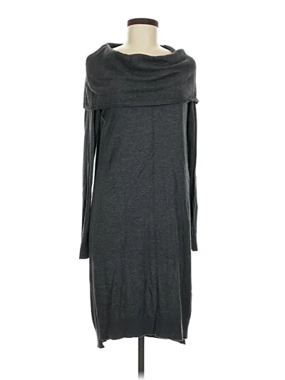 Pre-owned Express Casual Dress In Gray