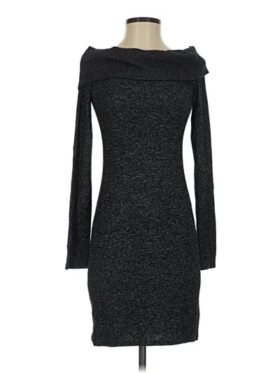 Pre-owned Express Casual Dress In Gray