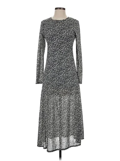 Pre-owned Express Casual Dress In Gray