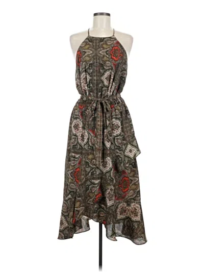 Pre-owned Express Casual Dress In Gray