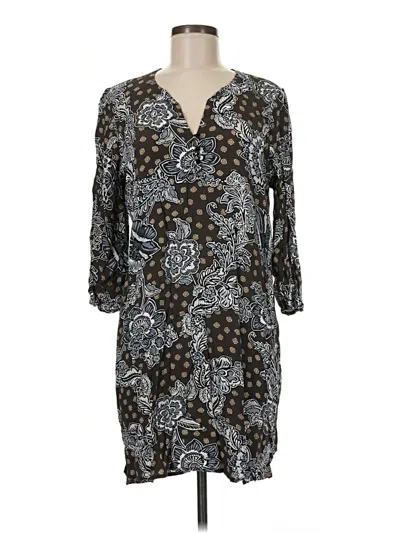 Pre-owned Express Casual Dress In Gray