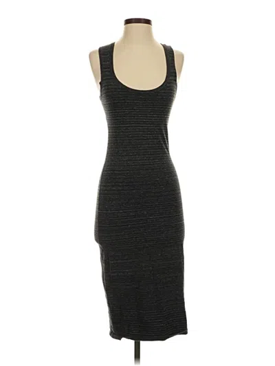 Pre-owned Express Casual Dress In Gray