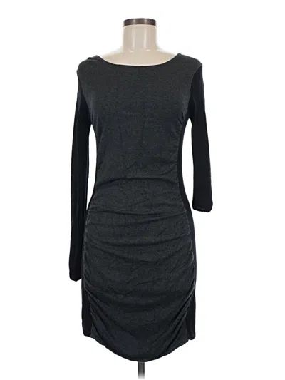 Pre-owned Express Casual Dress In Gray