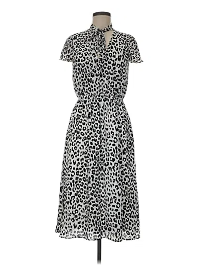 Pre-owned Express Casual Dress In Gray