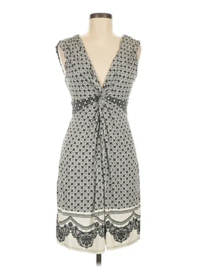 Pre-owned Express Casual Dress In Gray