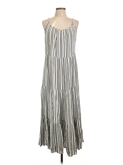 Pre-owned Express Casual Dress In Gray
