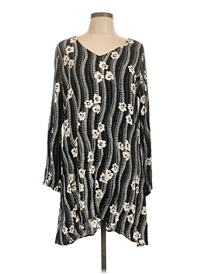 Pre-owned Express Casual Dress In Gray